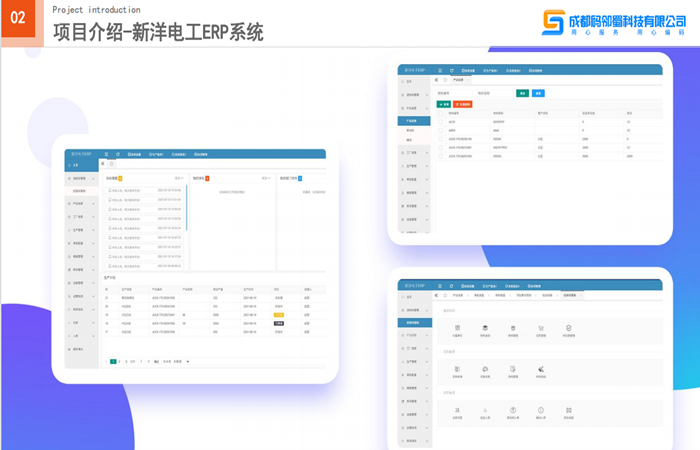 新洋電工ERP系統(tǒng)